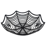 Maxbell Storage Basket Halloween Decor Container for Snack Fruit Dinner Table Black