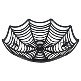 Maxbell Storage Basket Halloween Decor Container for Snack Fruit Dinner Table Black