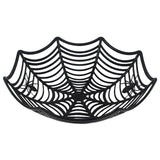 Maxbell Storage Basket Halloween Decor Container for Snack Fruit Dinner Table Black