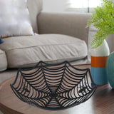 Maxbell Storage Basket Halloween Decor Container for Snack Fruit Dinner Table Black