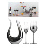Maxbell U Shape wine bottle Crystal wine Pourer Red Wine Carafe 1500ml