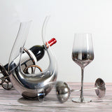 Maxbell U Shape wine bottle Crystal wine Pourer Red Wine Carafe 1500ml