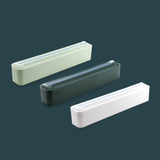 Maxbell Cling Film Dispenser Wrapping Paper Cutter Home Kitchen Supply for Wall white