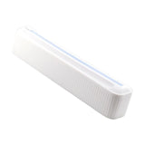 Maxbell Cling Film Dispenser Wrapping Paper Cutter Home Kitchen Supply for Wall white