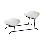 Maxbell Cupcake Serving Tray Stand Cookie Tray Rack for Dessert Appetizer