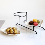 Maxbell Cupcake Serving Tray Stand Cookie Tray Rack for Dessert Appetizer