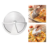 Maxbell Pizza Cutter Steel Pizza Knife cake,bread Pies Round Baking DIY Tools B