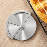 Maxbell Pizza Cutter Steel Pizza Knife cake,bread Pies Round Baking DIY Tools B