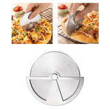 Maxbell Pizza Cutter Steel Pizza Knife cake,bread Pies Round Baking DIY Tools B
