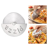 Maxbell Pizza Cutter Steel Pizza Knife cake,bread Pies Round Baking DIY Tools C