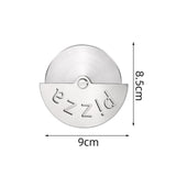 Maxbell Pizza Cutter Steel Pizza Knife cake,bread Pies Round Baking DIY Tools C