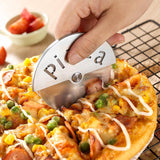 Maxbell Pizza Cutter Steel Pizza Knife cake,bread Pies Round Baking DIY Tools C