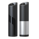 Maxbell Salt Grinder Mill Electric Stainless Steel Kitchen Gift for Travel Black