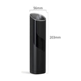 Maxbell Salt Grinder Mill Electric Stainless Steel Kitchen Gift for Travel Black