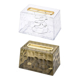 Maxbell Wall Mounted Tissue Cover Facial Tissue Holder Case for Kitchen White