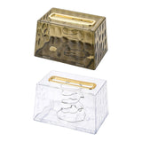 Maxbell Wall Mounted Tissue Cover Facial Tissue Holder Case for Kitchen White