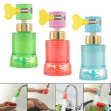 Maxbell Adjustable Tap Nozzle Filter Accessory Rotatable for Bathroom Yard Green