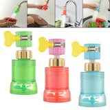 Maxbell Adjustable Tap Nozzle Filter Accessory Rotatable for Bathroom Yard Green