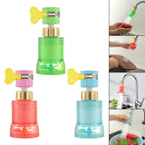 Maxbell Adjustable Tap Nozzle Filter Accessory Rotatable for Bathroom Yard Green