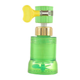 Maxbell Adjustable Tap Nozzle Filter Accessory Rotatable for Bathroom Yard Green