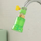 Maxbell Adjustable Tap Nozzle Filter Accessory Rotatable for Bathroom Yard Green