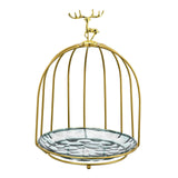 Maxbell Snack Cake Stand Cupcake Stand Fruit Rack for Wedding Decoration Blue