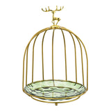 Maxbell Snack Cake Stand Cupcake Stand Fruit Rack for Wedding Decoration Green