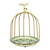 Maxbell Snack Cake Stand Cupcake Stand Fruit Rack for Wedding Decoration Green