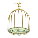 Maxbell Snack Cake Stand Cupcake Stand Fruit Rack for Wedding Decoration Green