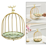 Maxbell Snack Cake Stand Cupcake Stand Fruit Rack for Wedding Decoration Green