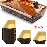 Maxbell 25 Pieces Multipurpose Cupcake Liners Decorative Baking Tools for Festivals