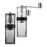 Maxbell Manual Ceramic Burr Coffee Bean Grinder Manual for Travelling transparent
