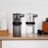 Maxbell Manual Ceramic Burr Coffee Bean Grinder Manual for Travelling transparent