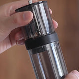 Maxbell Manual Ceramic Burr Coffee Bean Grinder Manual for Travelling dark grey