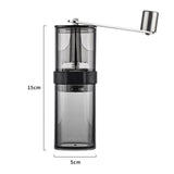 Maxbell Manual Ceramic Burr Coffee Bean Grinder Manual for Travelling dark grey