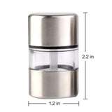 Maxbell Pepper and Salt Mill Easy Refillable Salt Pepper for Kitchen Gadgets Home