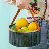 Maxbell Multifunctional Beverage Storage Bucket for Camping Home Dinning Table Green Large