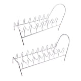 Maxbell Storage Rack Reusable Metal Draining for Cabinet Kitchen Countertop 7 Tier
