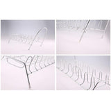 Maxbell Storage Rack Reusable Metal Draining for Cabinet Kitchen Countertop 9 Tier