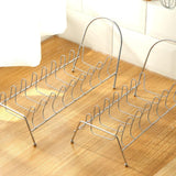 Maxbell Storage Rack Reusable Metal Draining for Cabinet Kitchen Countertop 9 Tier