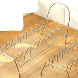 Maxbell Storage Rack Reusable Metal Draining for Cabinet Kitchen Countertop 9 Tier