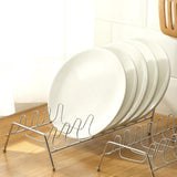 Maxbell Storage Rack Reusable Metal Draining for Cabinet Kitchen Countertop 9 Tier