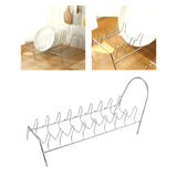 Maxbell Storage Rack Reusable Metal Draining for Cabinet Kitchen Countertop 9 Tier