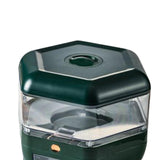 Maxbell 5KG Kitchen Rice Storage Container Rice Grain Bucket for Rice  Green