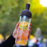 Maxbell Glass Iced Tea Maker portable Kettle Bottle Ice Drip Coffee Pot