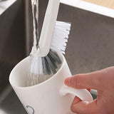 Maxbell Bottle Brush Household Use Tools Nylon Wall Breaker Stiff Bristles Kitchen