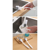 Maxbell Bottle Brush Household Use Tools Nylon Wall Breaker Stiff Bristles Kitchen