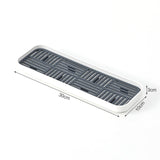 Maxbell Kitchen Sink Side Draining Board Coffee Tray Multi Scene Shelf Organizer Grey Size S