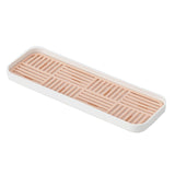 Maxbell Kitchen Sink Side Draining Board Coffee Tray Multi Scene Shelf Organizer Pink Size S