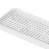 Maxbell Kitchen Sink Side Draining Board Coffee Tray Multi Scene Shelf Organizer White Size S